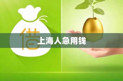 上海人急用钱
