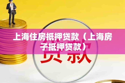 上海住房抵押贷款（上海房子抵押贷款）